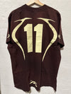 Hellstar Warm Up Tee - Brown Size Large