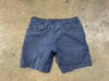 USED Distressed Polo Ralph Lauren Shorts - Navy Size 36