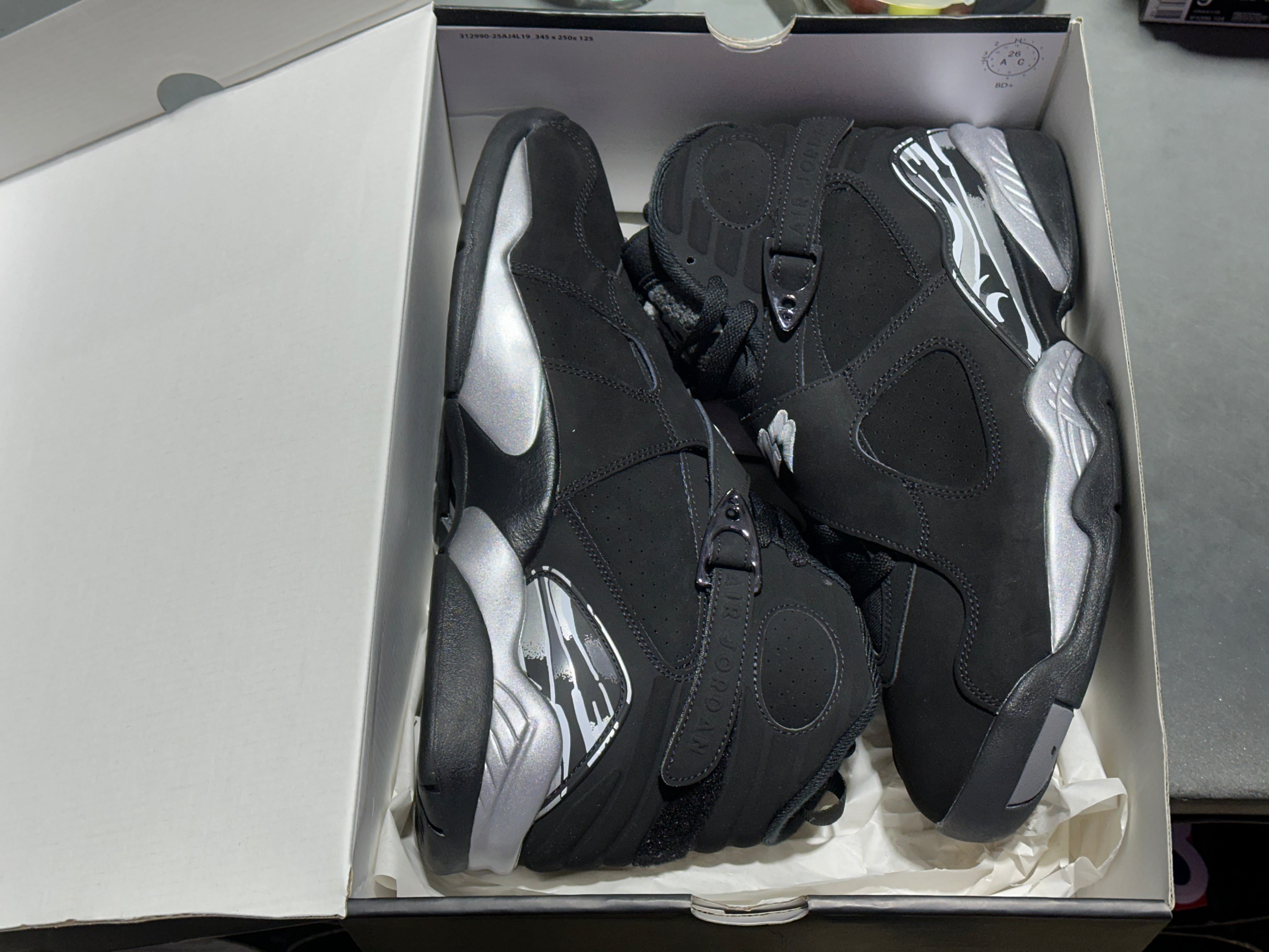 Air Jordan 8 Retro - Chrome Size 11