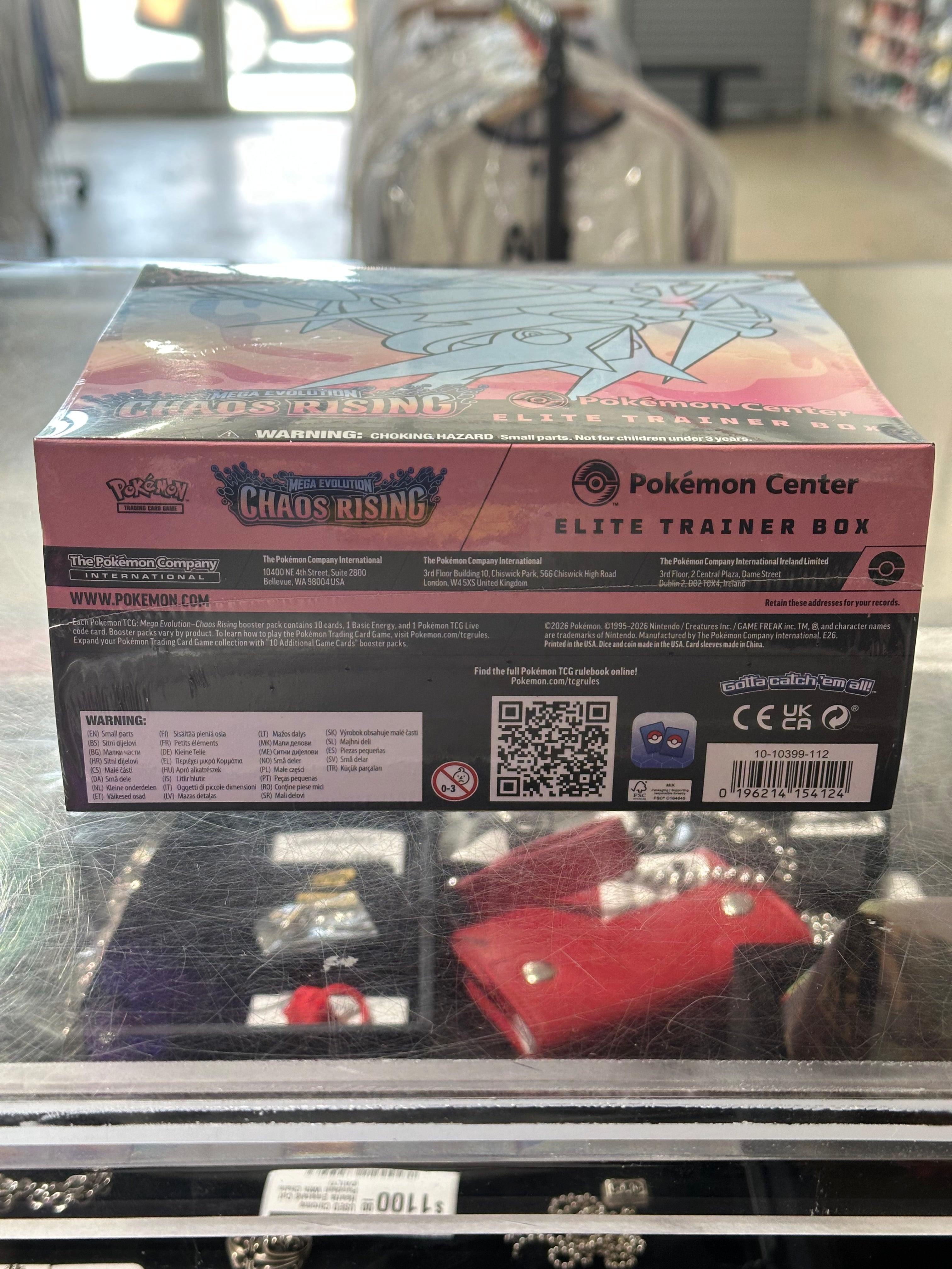 NEW Pokemon Chaos Rising Pokemon Center ETB