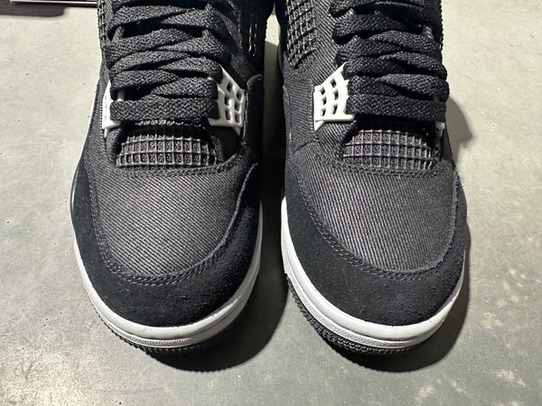 Air Jordan 4 Retro SE - Black Canvas Size 8.5