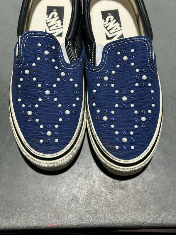 Vans LX Classic Slip-On 98 Pearlized Pack - Indigo Size 7