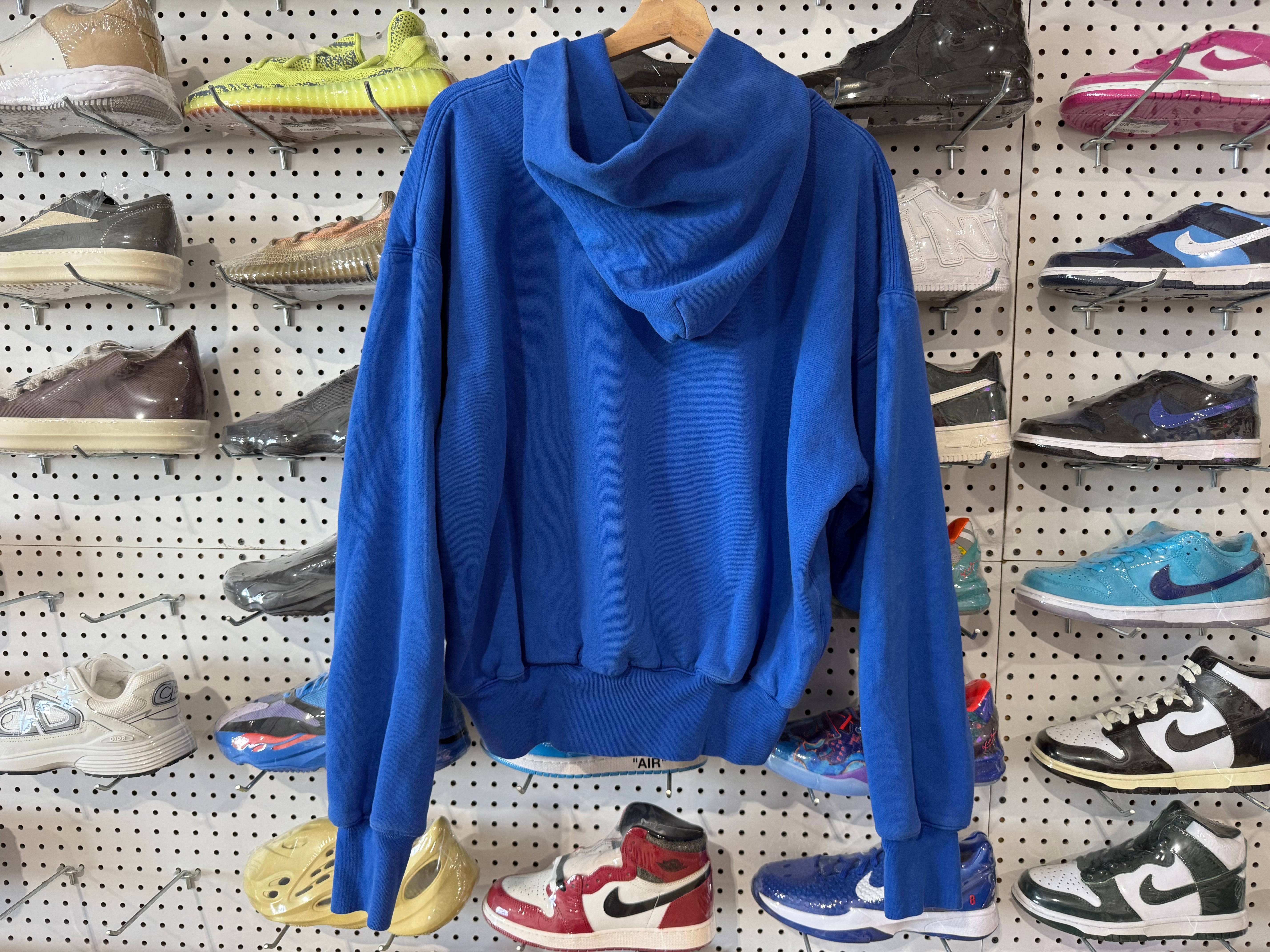 USED Gap x Yeezy Hoodie - Blue Size Large