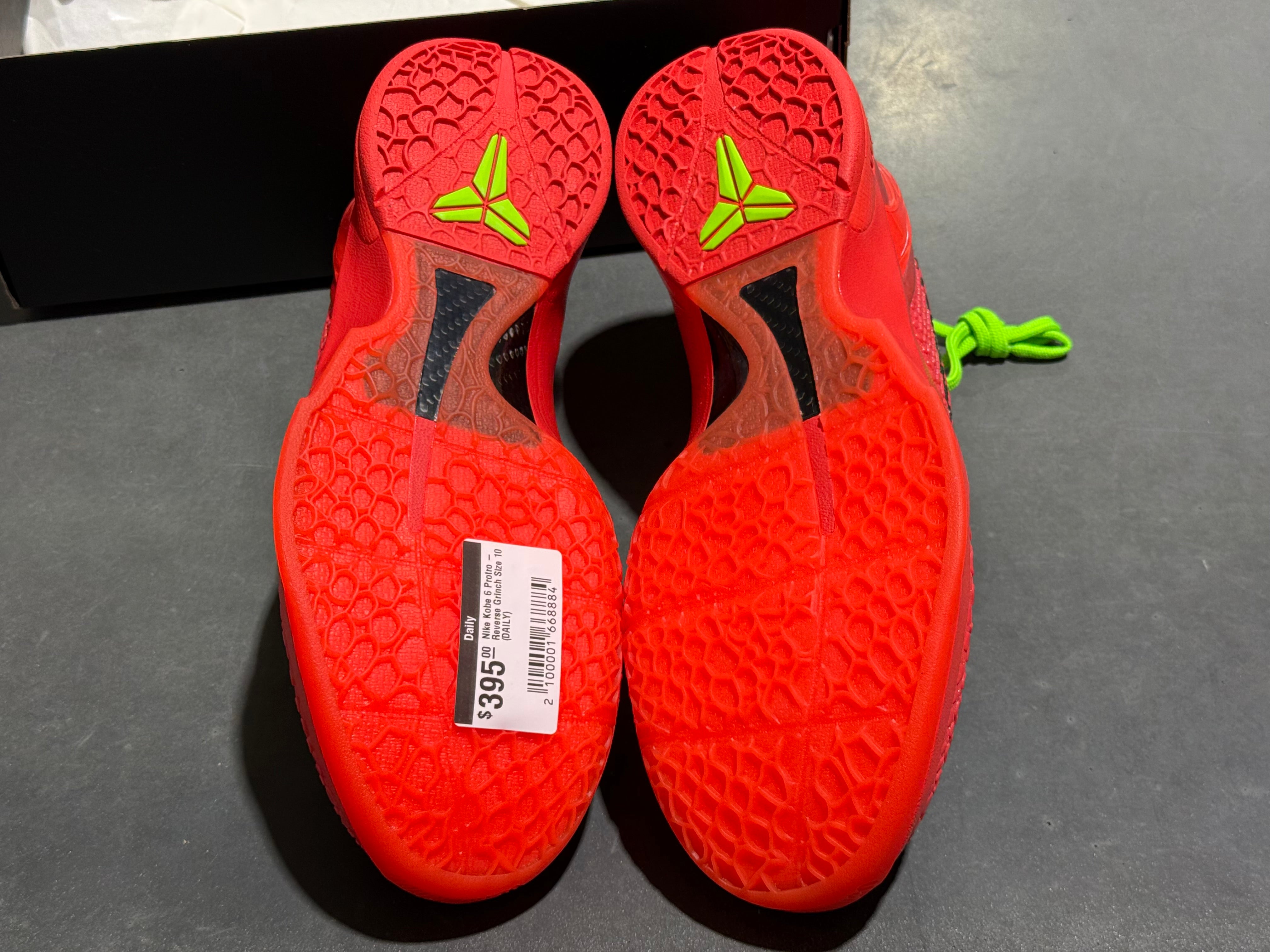Nike Kobe 6 Protro - Reverse Grinch Size 10