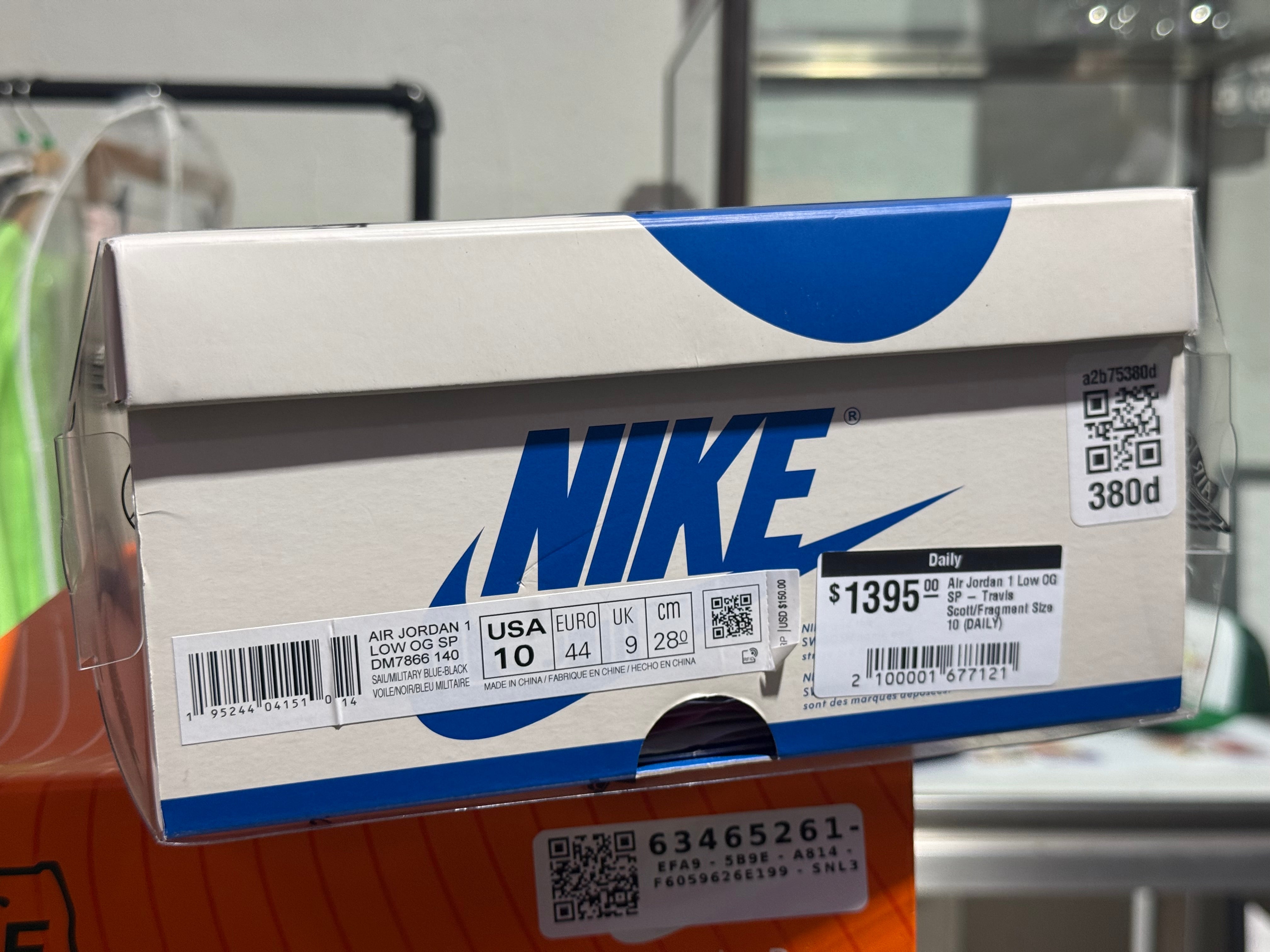 Air Jordan 1 Low OG SP - Travis Scott/Fragment Size 10