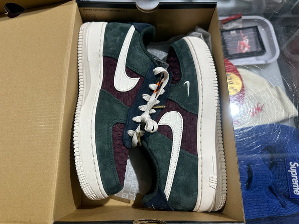 Nike Air Force 1 Low SP (GS) Kith - Night Maroon Size 6.5Y
