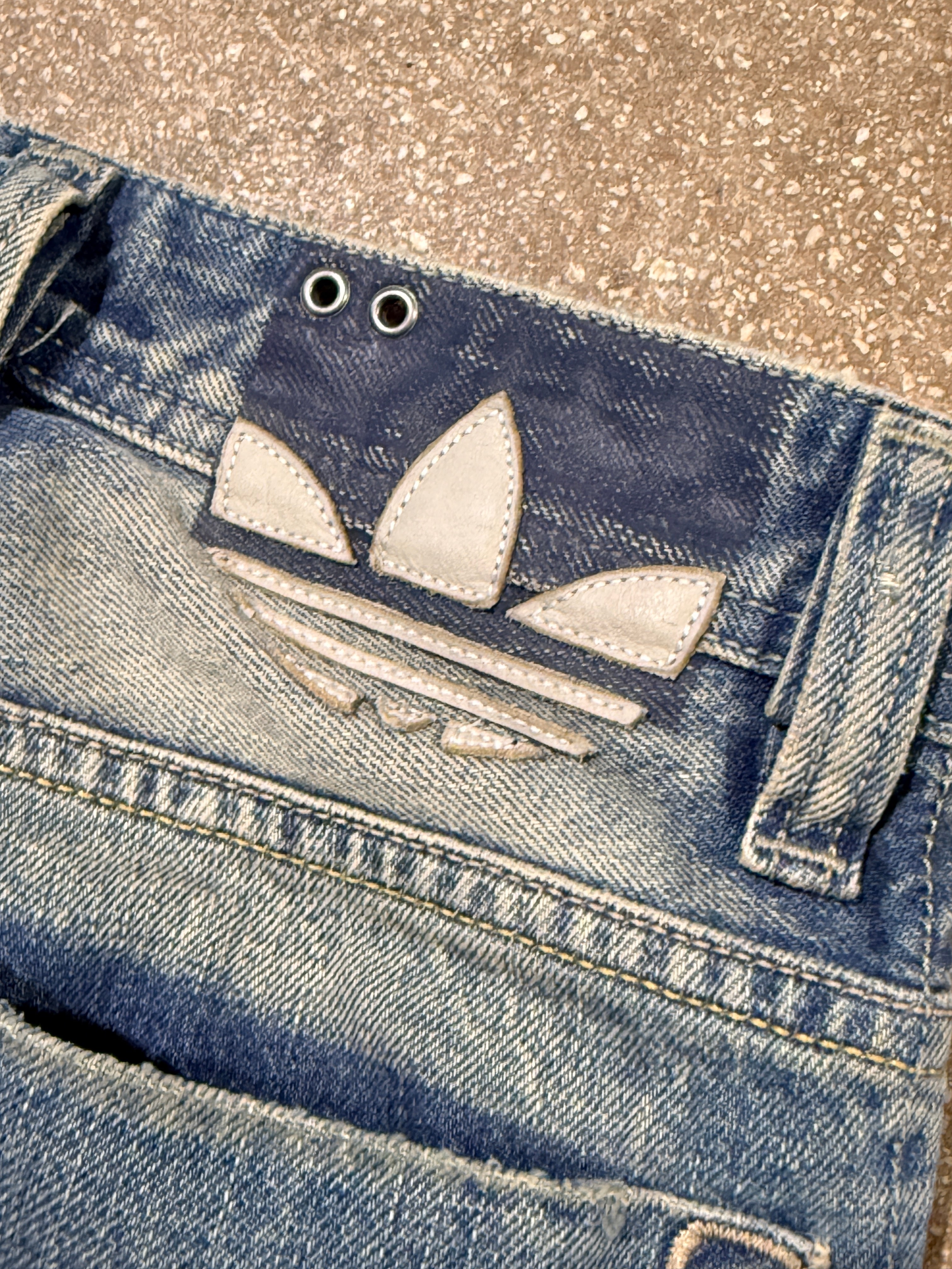 2000s Diesel x Adidas Jeabs Adi-Viker 008ik - Blue W25 L32