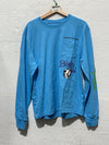 NEW Chrome Hearts Matty Boy Brains L/S - Teal Size Large