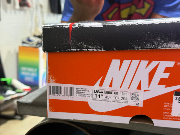 Air Jordan 1 Retro High OG - UNC Reimagined Size 11.5