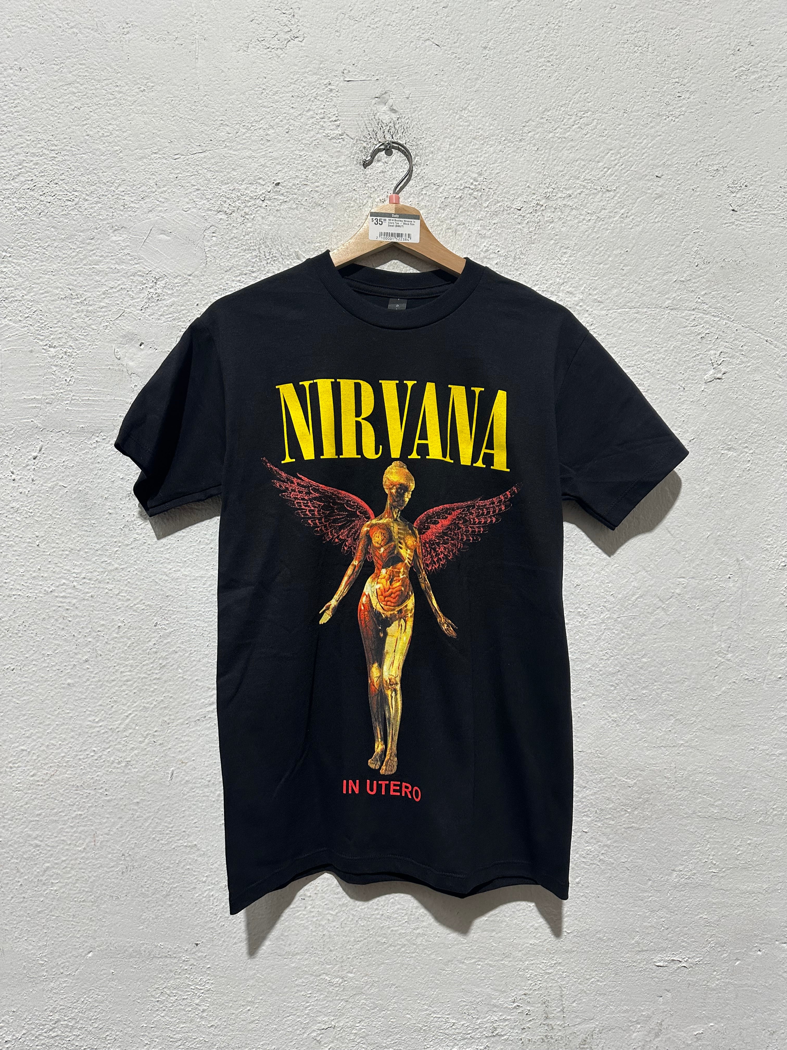 NEW Bootleg Nirvana In Utero Tee - Black