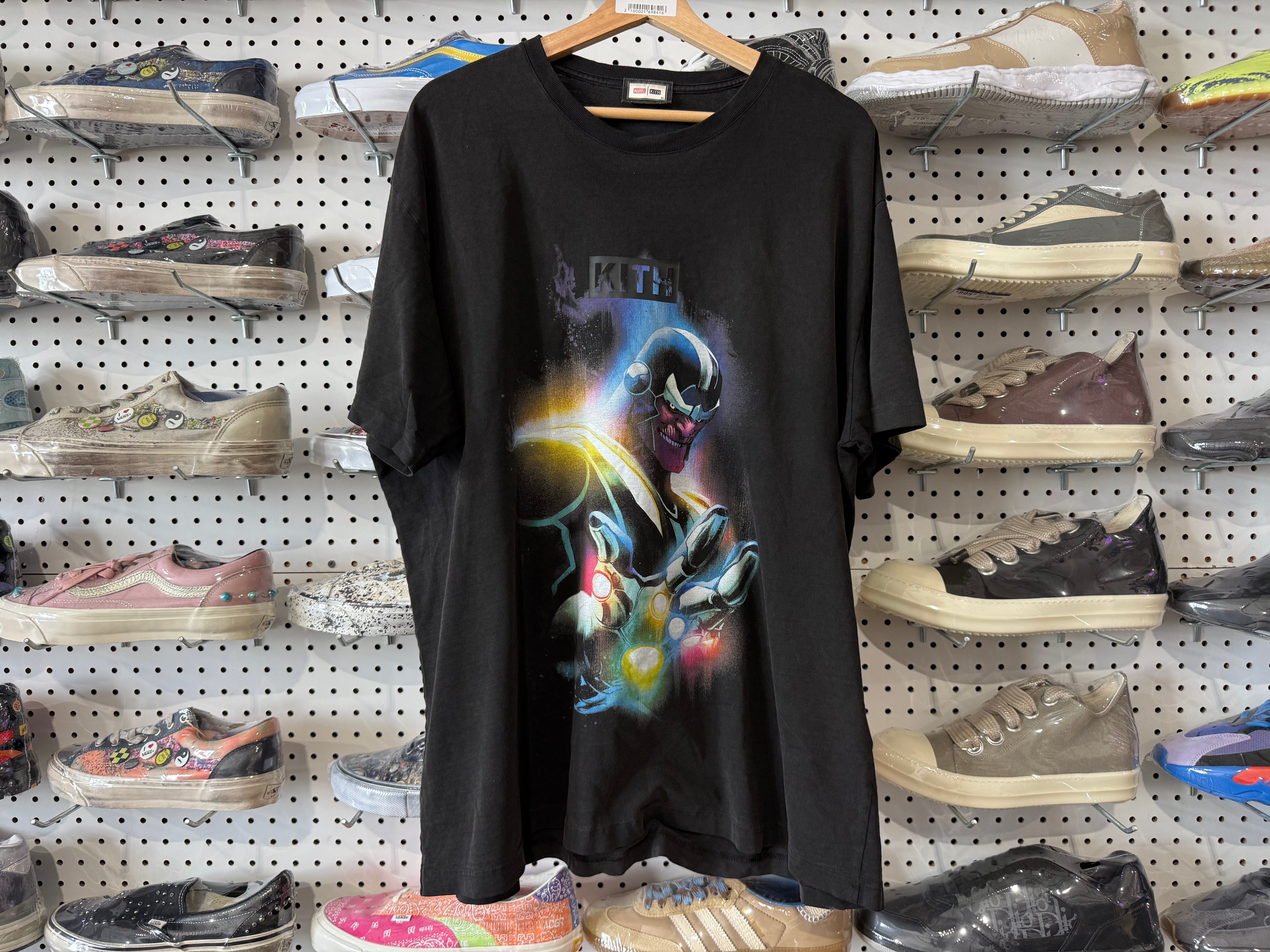 USED KITH Marvel Thanos Tee - Black Size XL