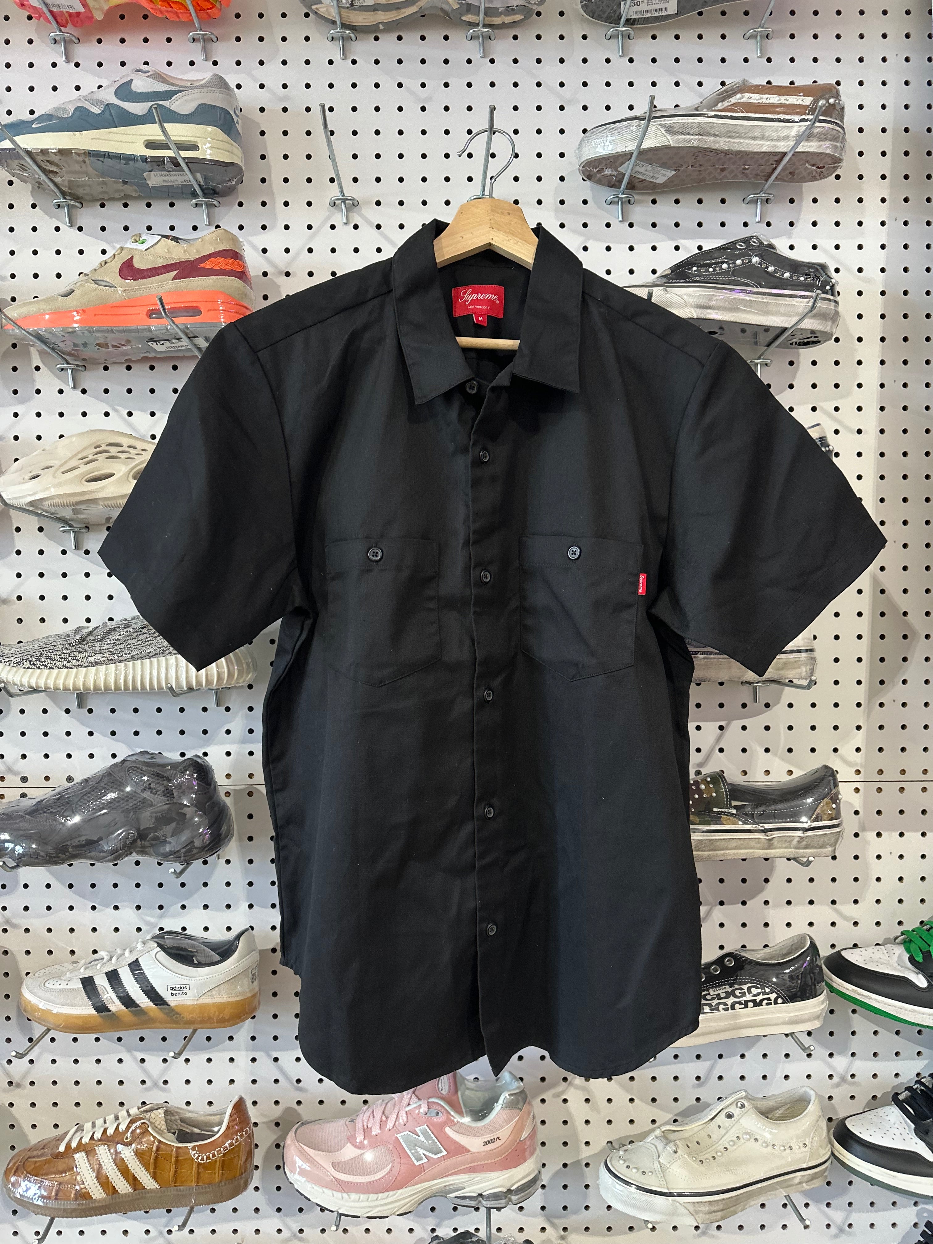 NEW Supreme Michael Jackson SS Work Shirt - Black Size Medium
