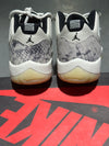 Air Jordan 11 Retro Low - Light Bone Snakeskin Size 10.5