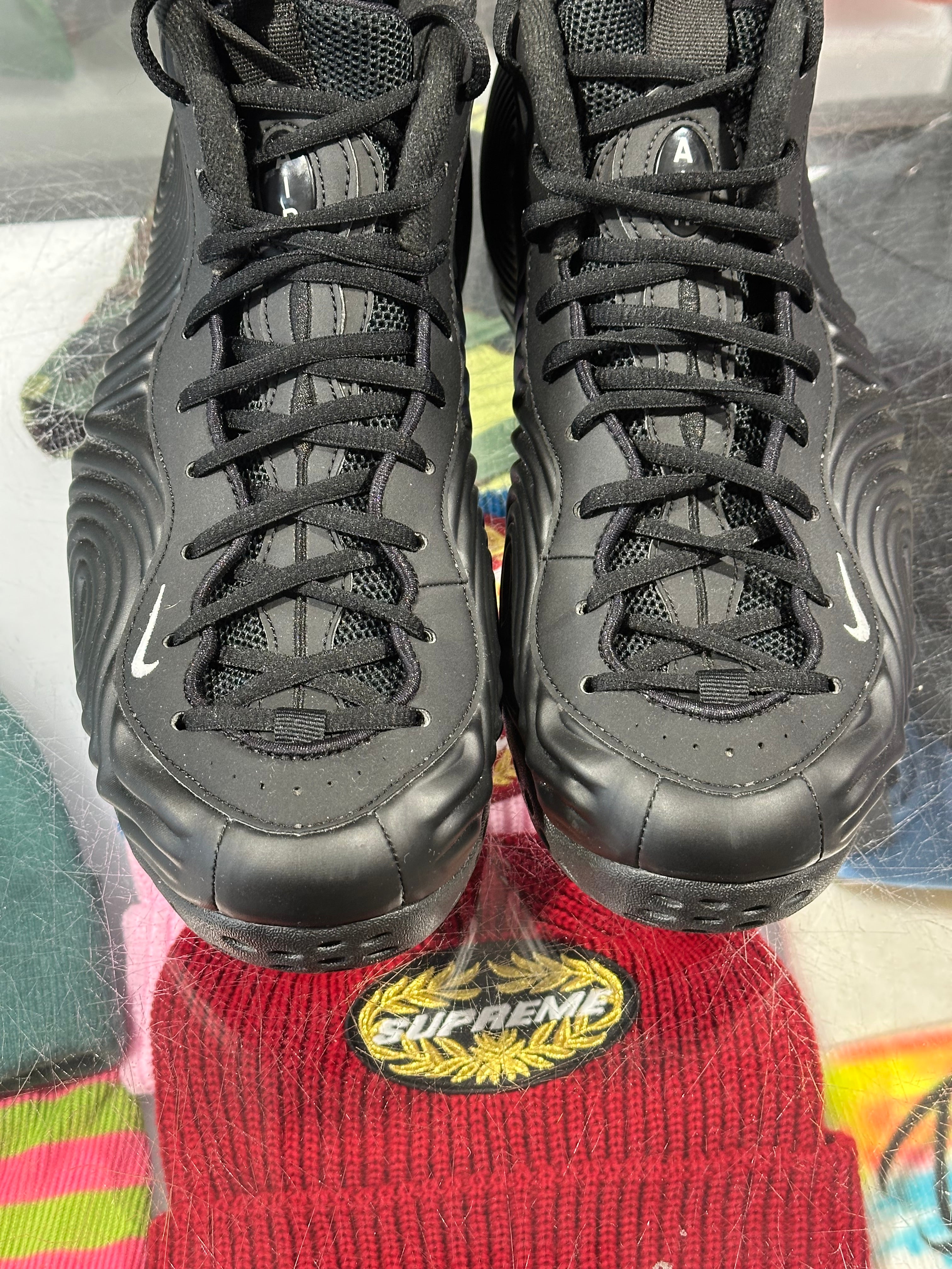 Nike Air Foamposite One SP / CDG - Black Size 11