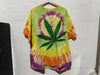 USED Gallery Dept Weed Tee - Tye Dye Size XXL