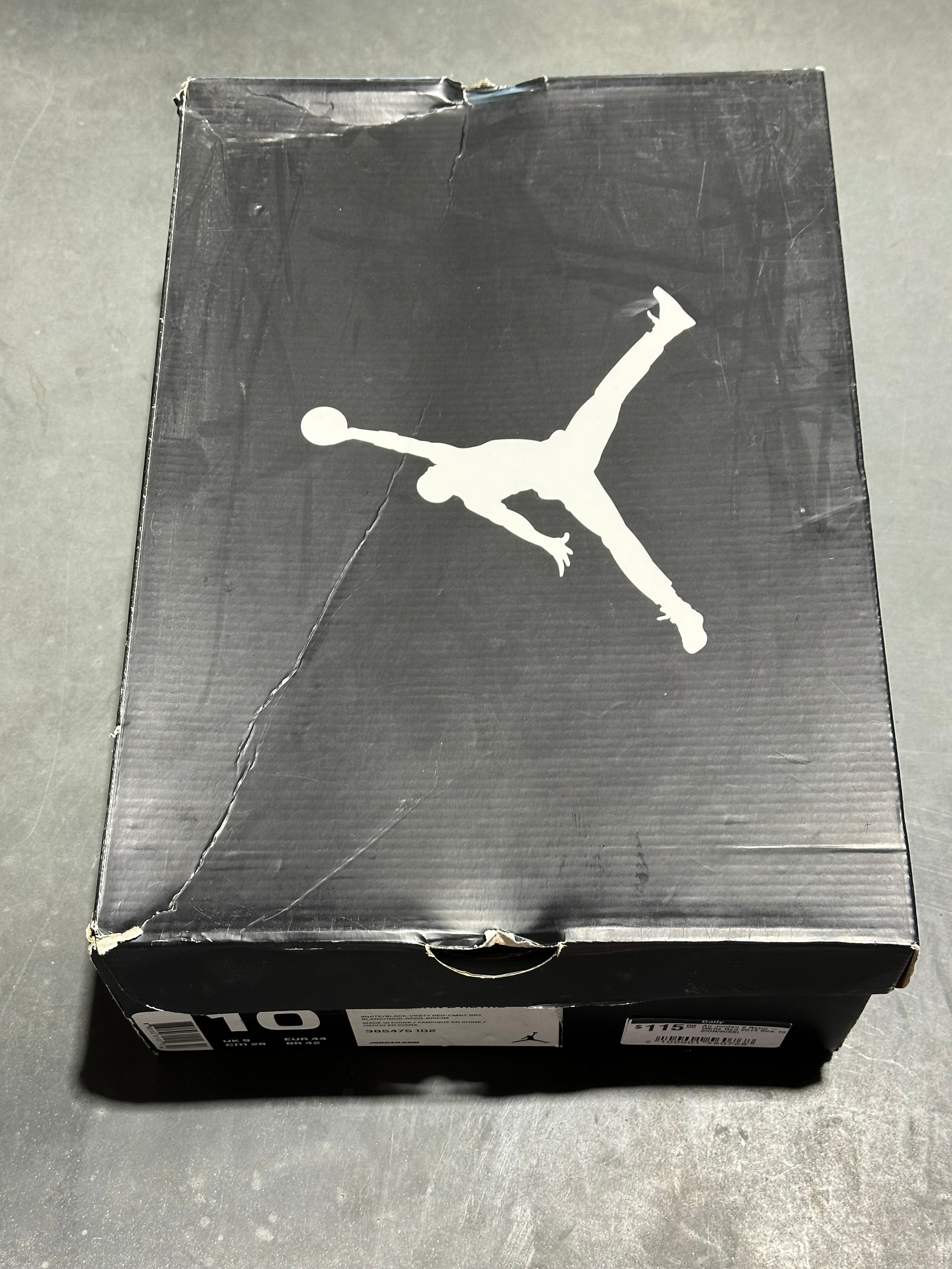 Air Jordan 2 Retro - White Red 2014 Size 10