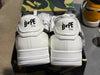 A Bathing Ape Bape Sta #2 - White Patent Size 11