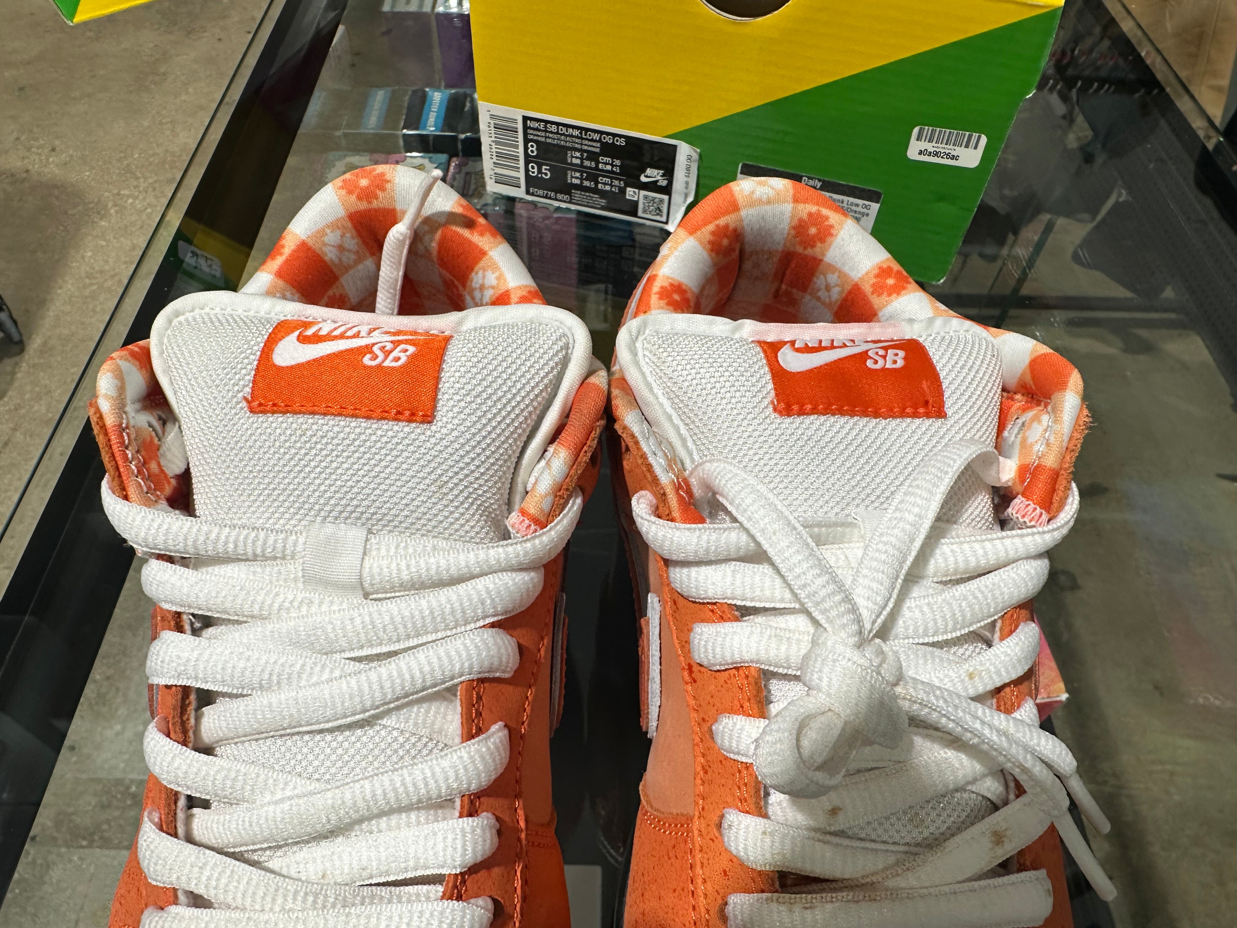 Nike SB Dunk Low OG QS - CNCPTS/Orange Lobster Size 8