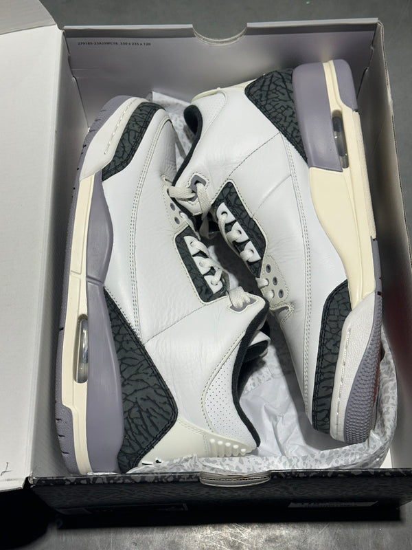 Air Jordan 3 Retro - Cement Grey Size 10