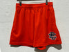 USED Eric Emanuel Shorts - Orange/Navy Size XL