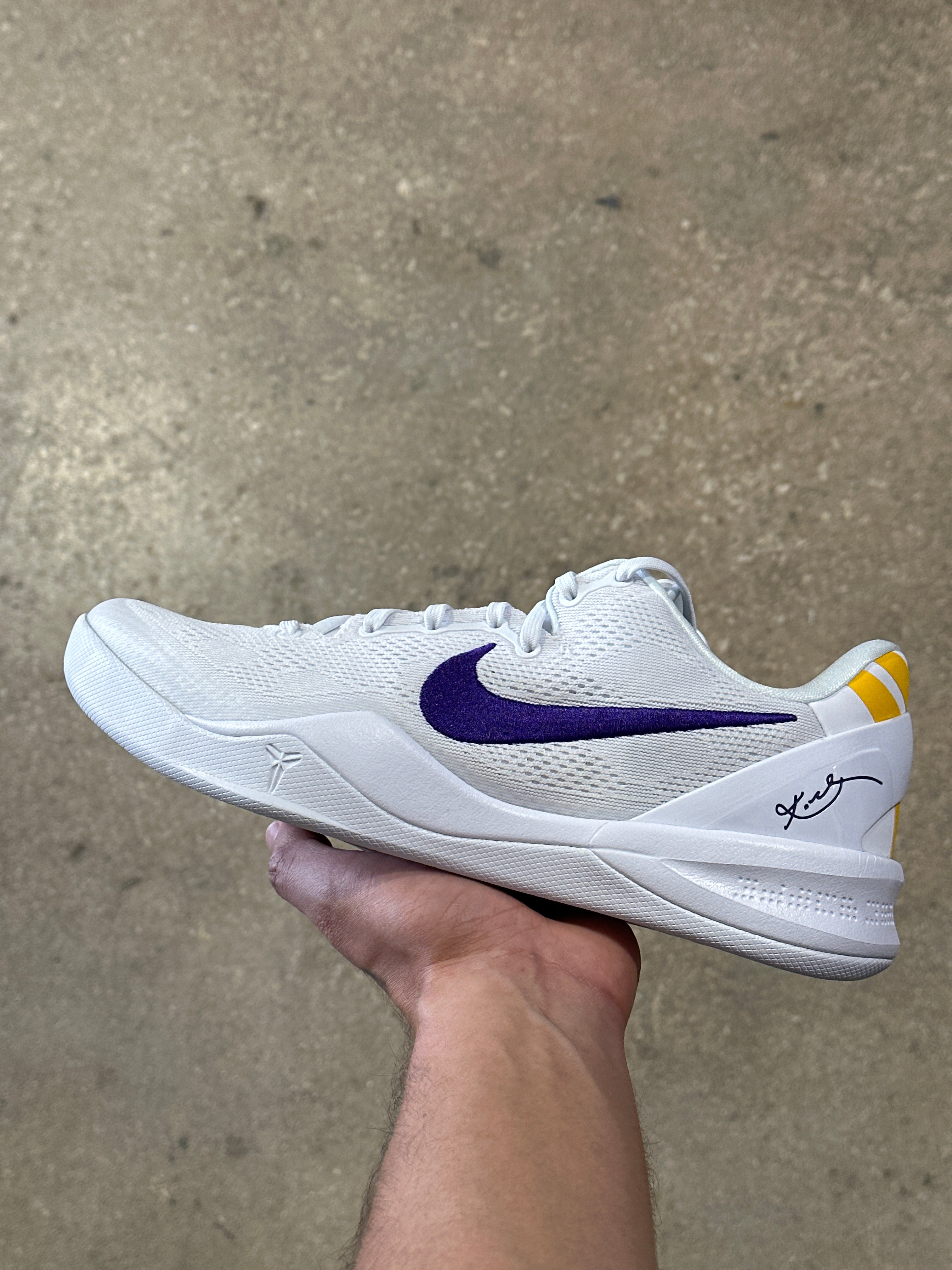 Nike Kobe 8 Protro - Lakers Home Size 10