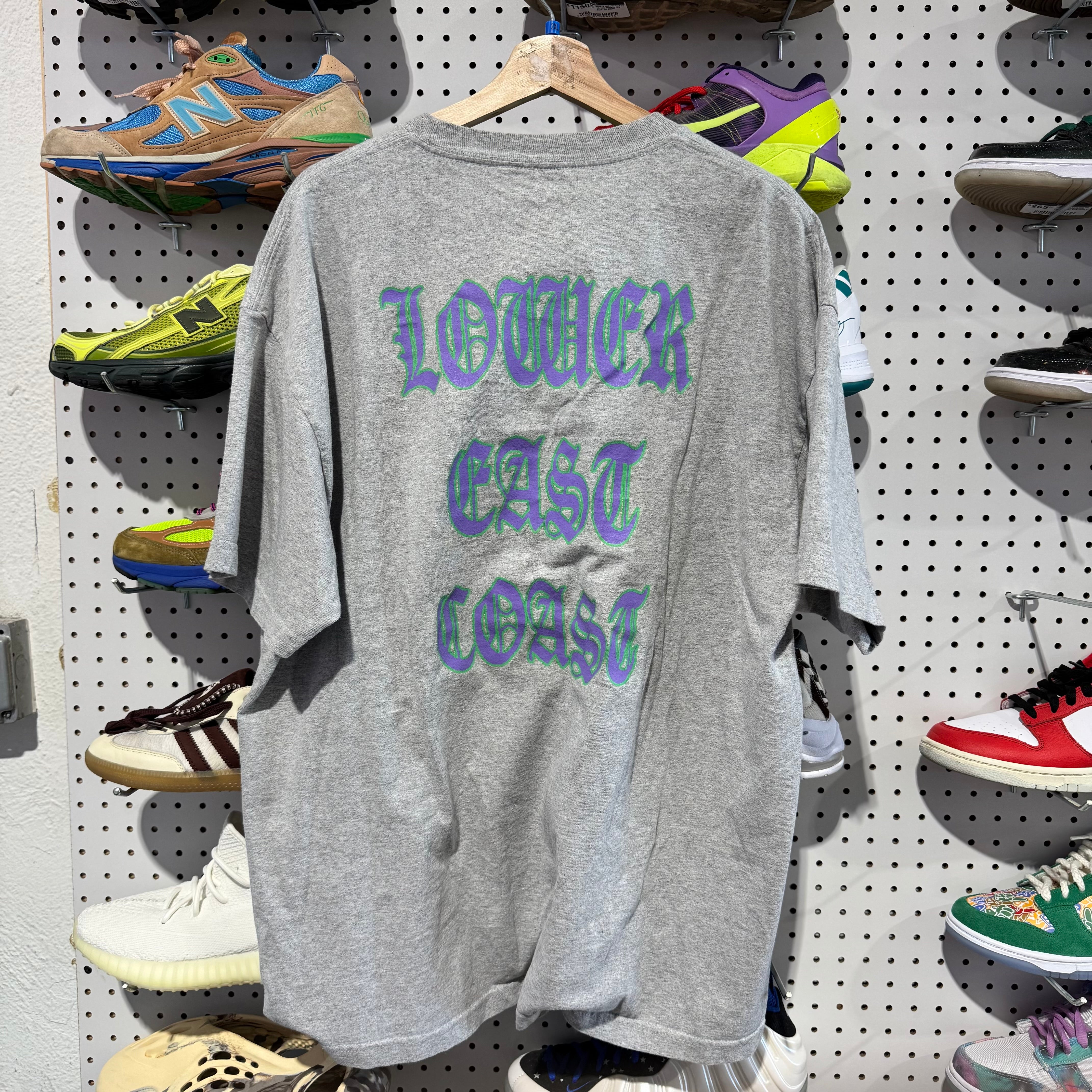 USED Stray Rats Lower East Coast Tee - Grey Size XXL