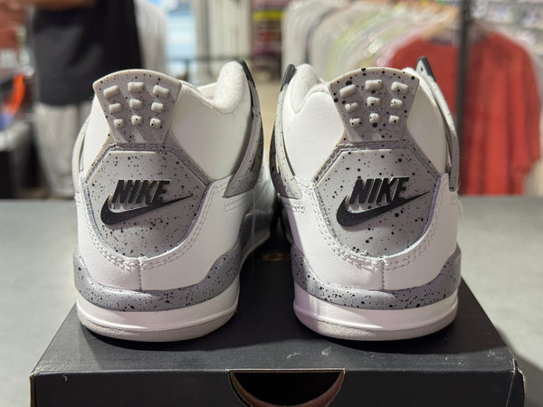 Air Jordan 4 Retro OG PS - White Cement Size 10.5C