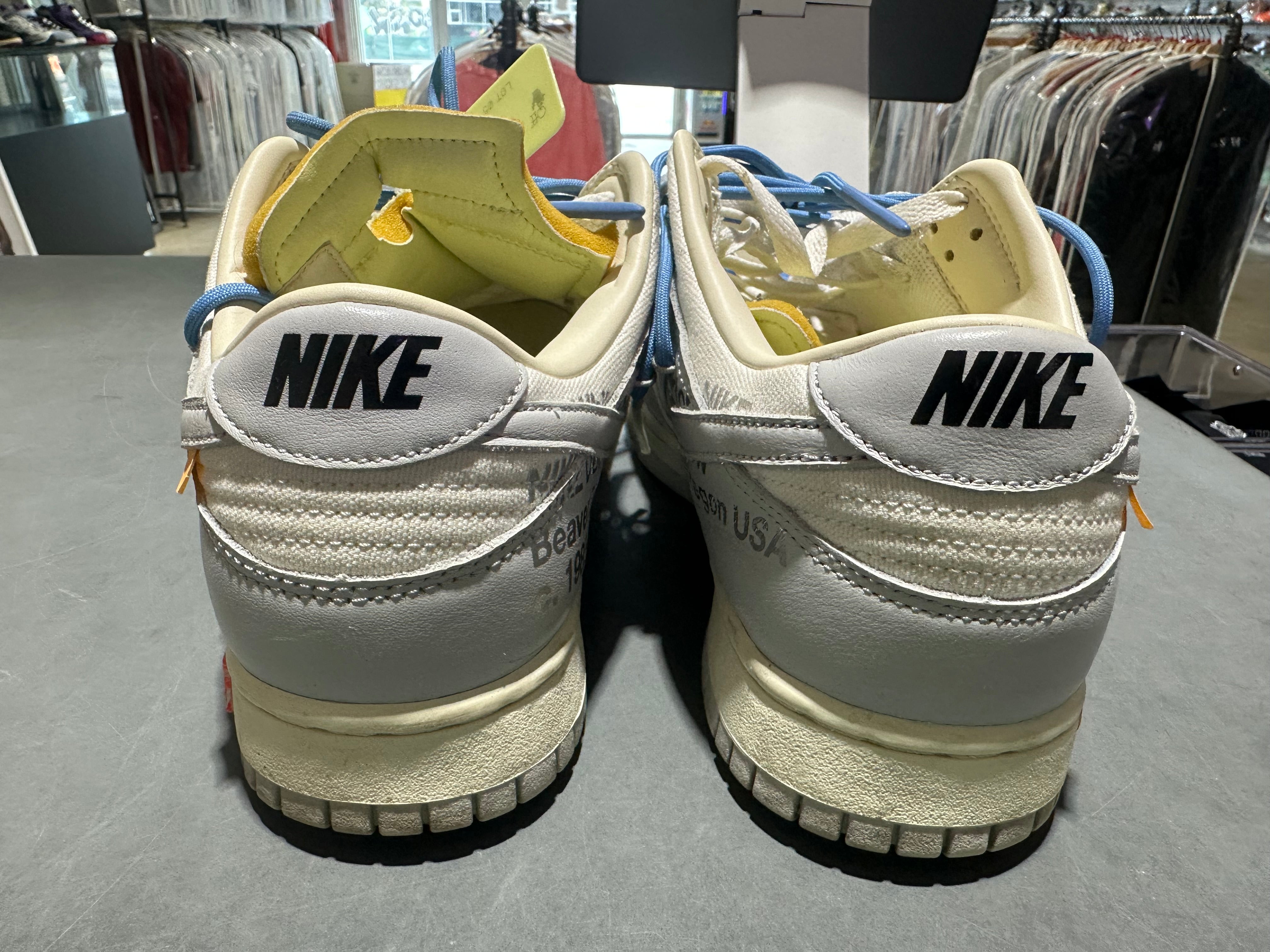 Nike Dunk Low Off White - Lot 5 Size 10