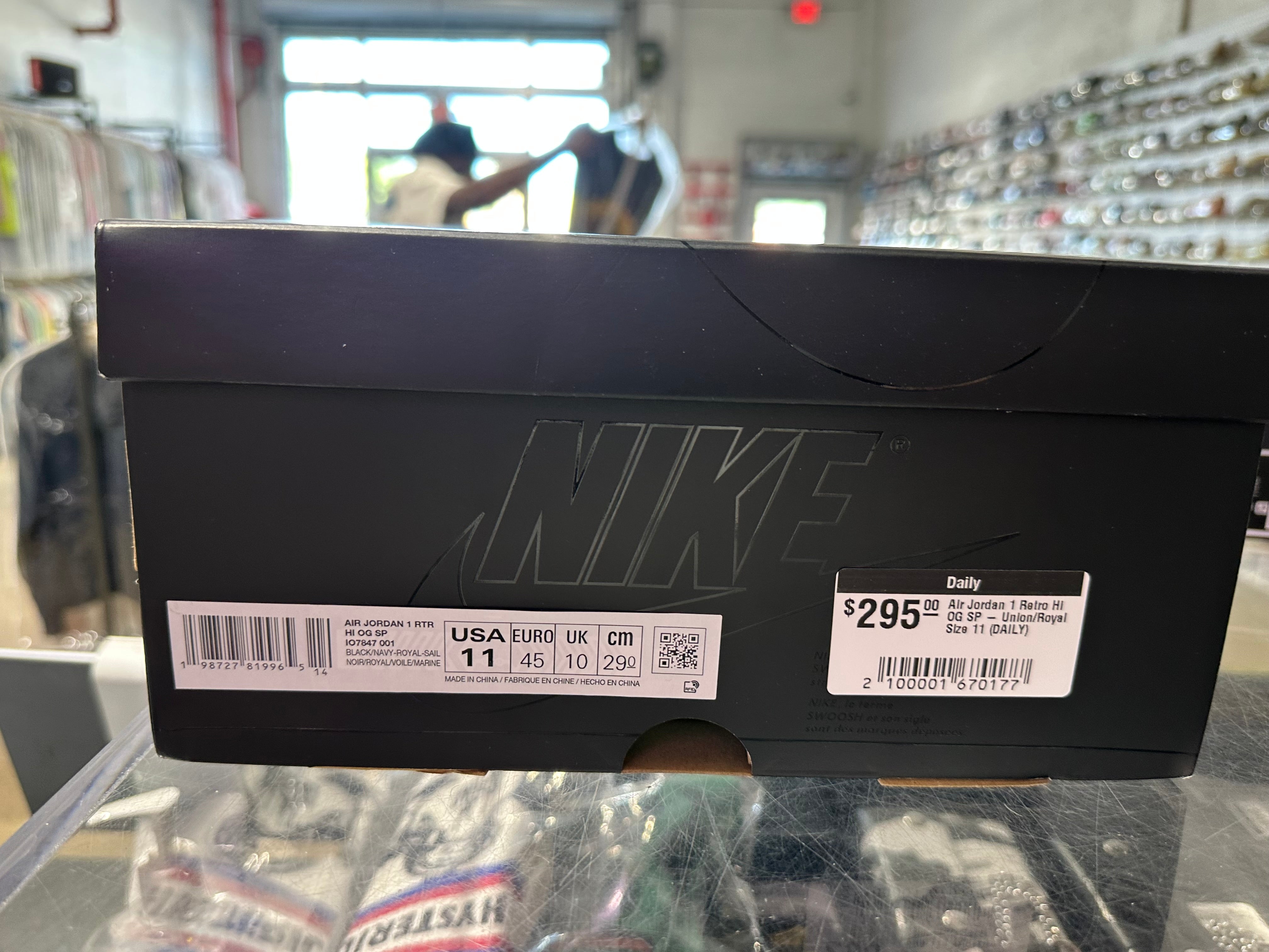 Air Jordan 1 Retro Hi OG SP - Union/Royal Size 11