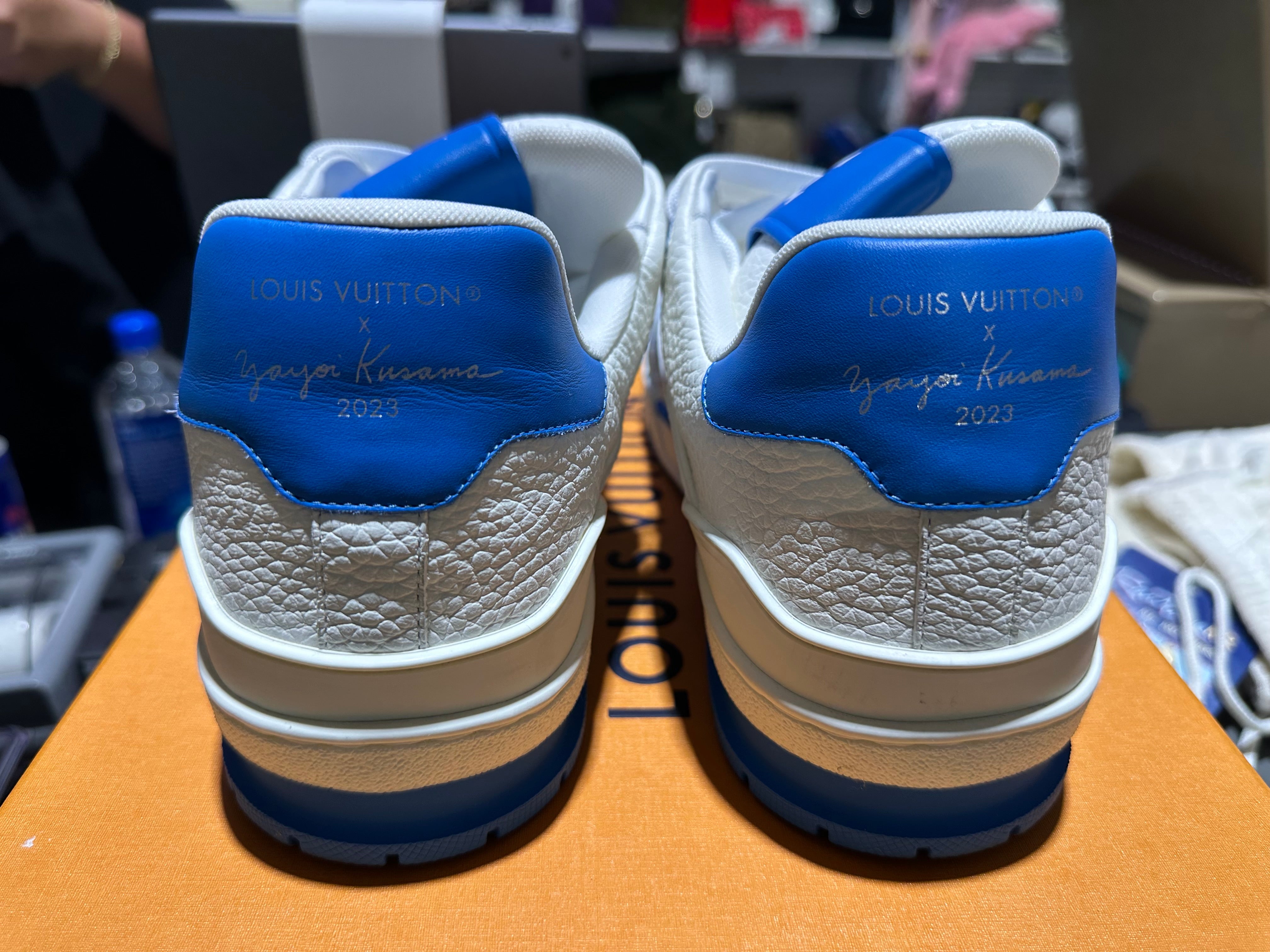 Louis Vuitton LV Trainer - Yayoi Kusama/Blue Size 9.5LV/11US