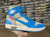 Air Jordan 1 x Off White NRG - UNC Size 7.5