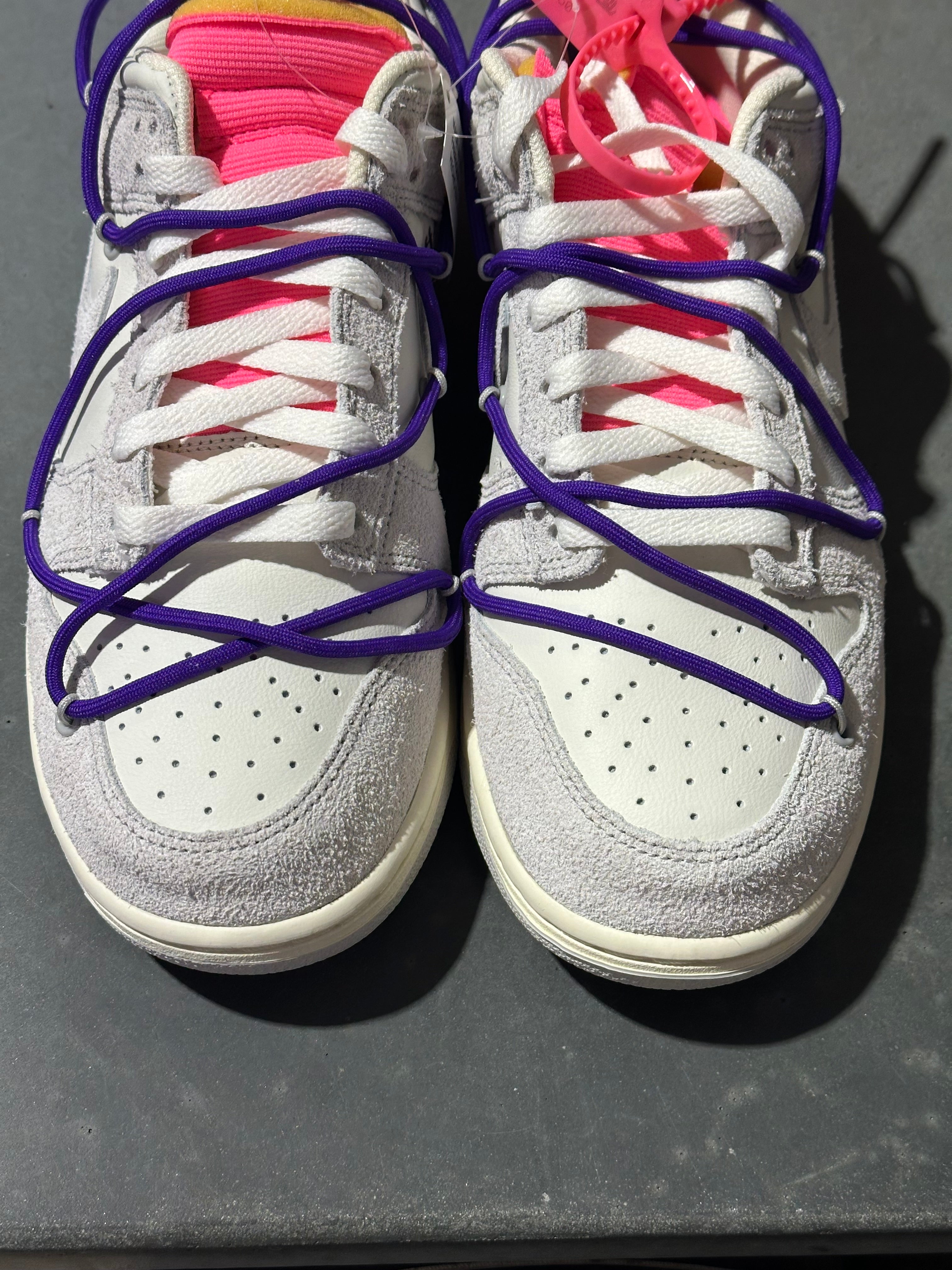 Nike Dunk Low Off White - Lot 15 Size 9.5