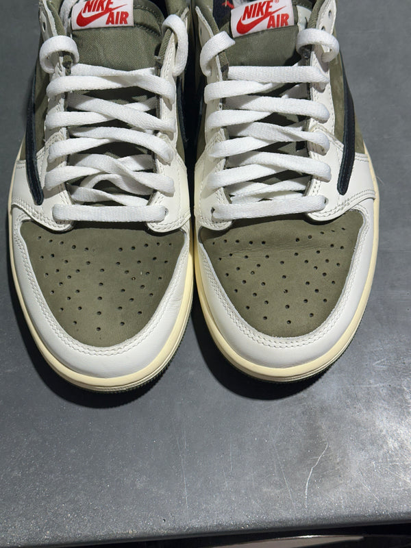 Air Jordan 1 Retro Low OG SP Travis Scott - Medium Olive Size 9.5