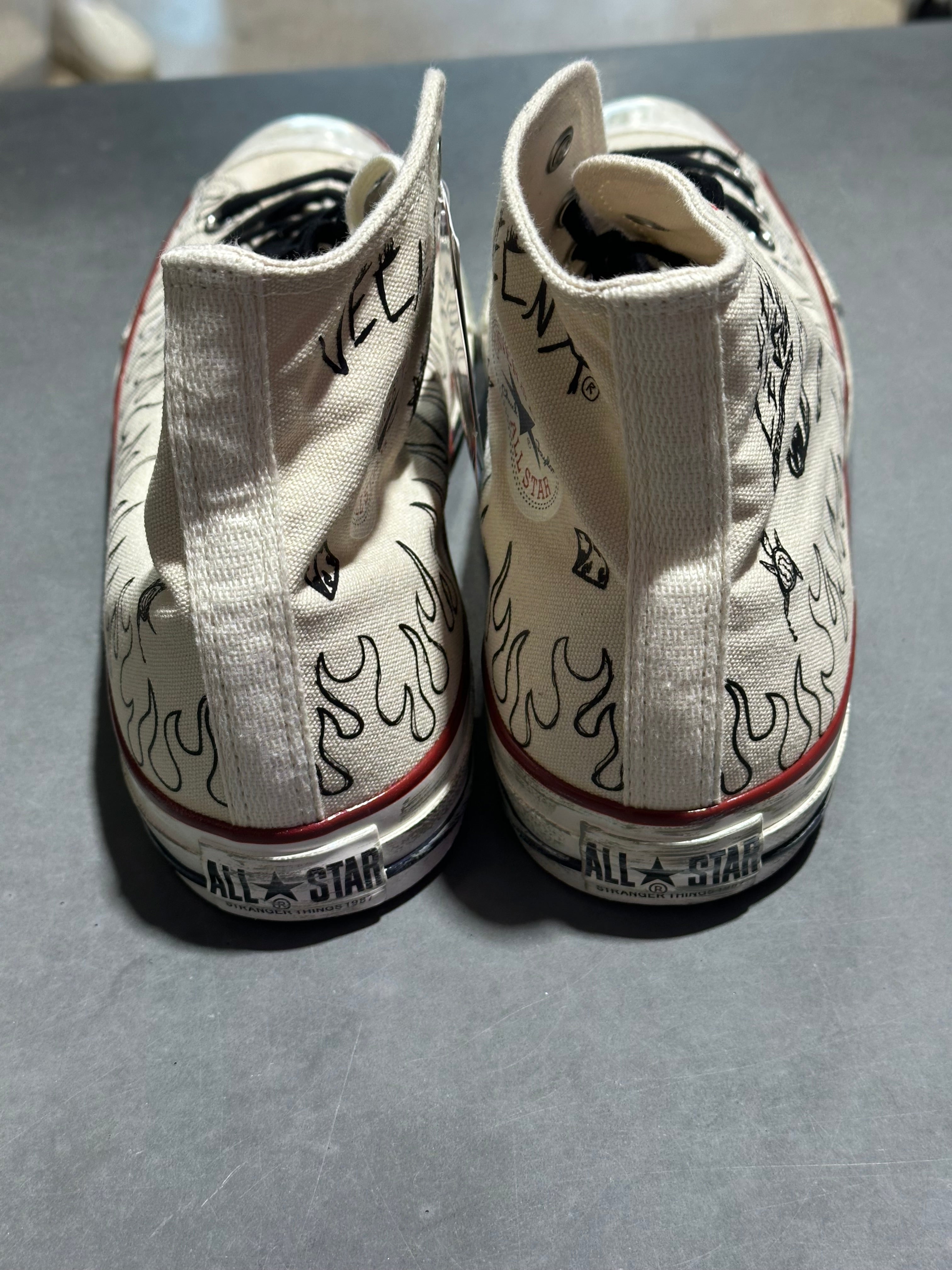 Converse CT All Star Aged 87 HC Hi Stranger Things - Natural Size 10.5