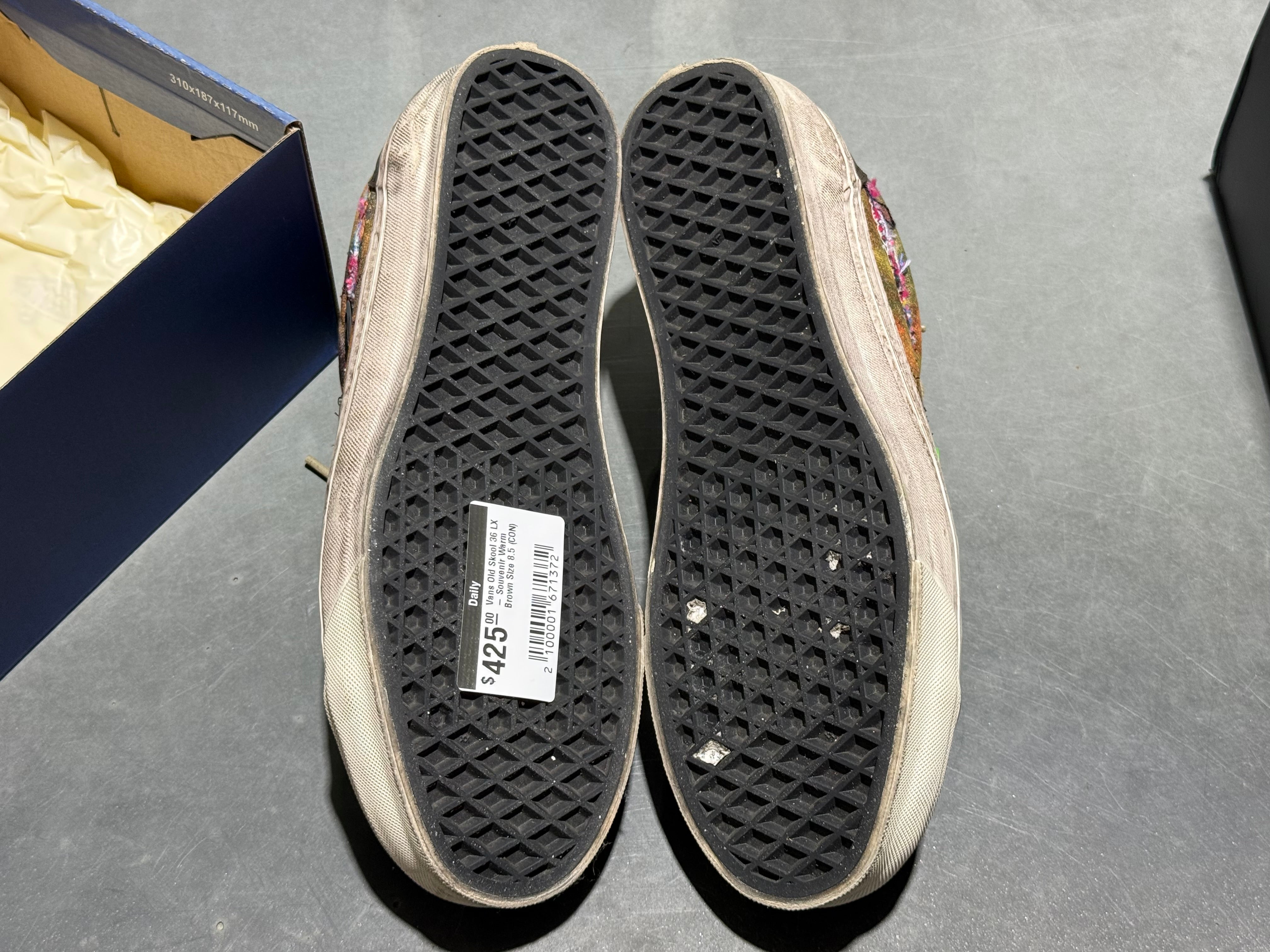 Vans Old Skool 36 LX - Souvenir Warm Brown Size 8.5