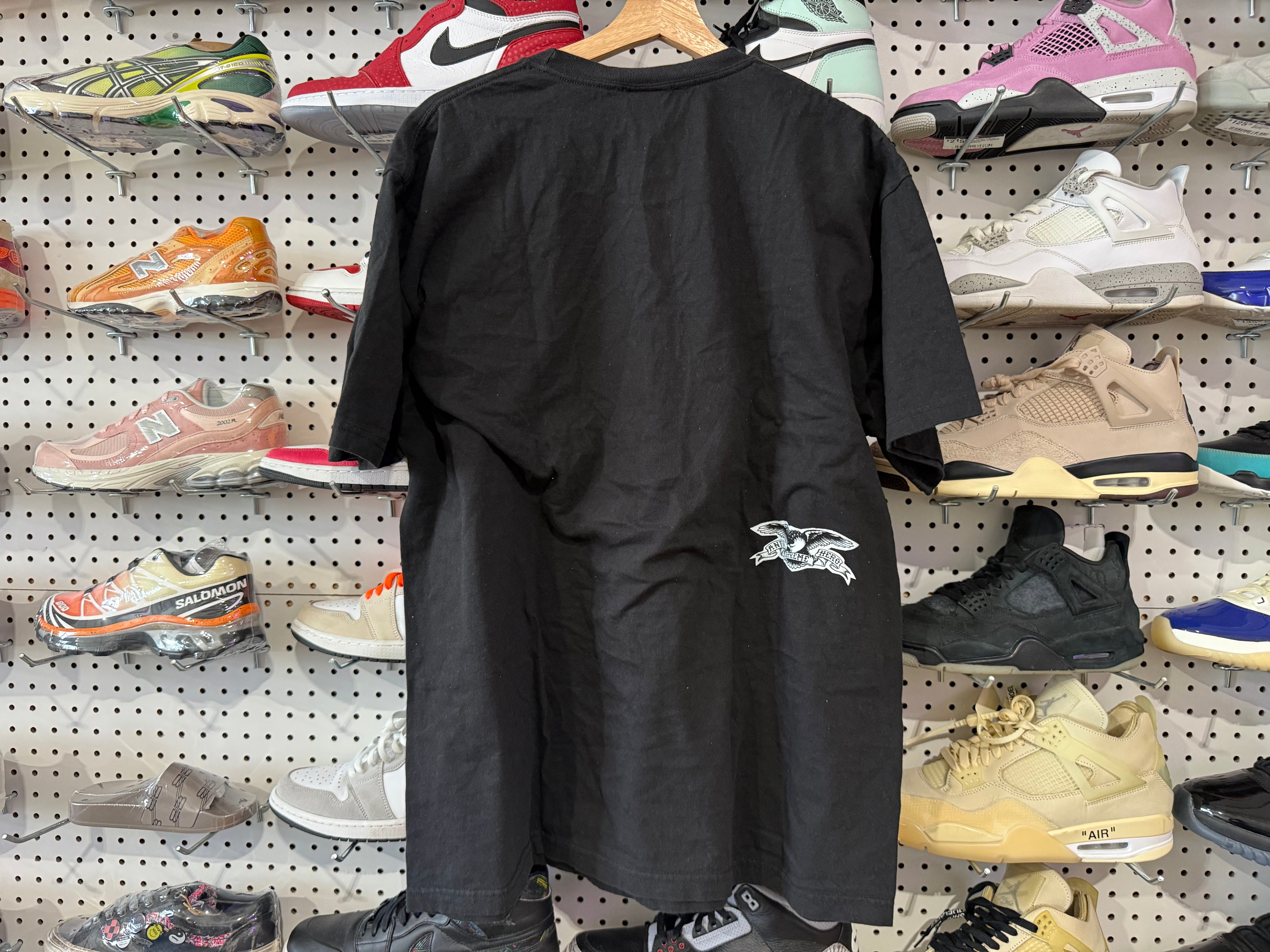 USED Supreme x Anti Hero Ozzy Tee - Black Size XL
