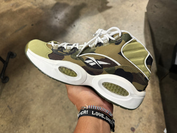 Reebok x Mita x Bape Question Mid Size 11