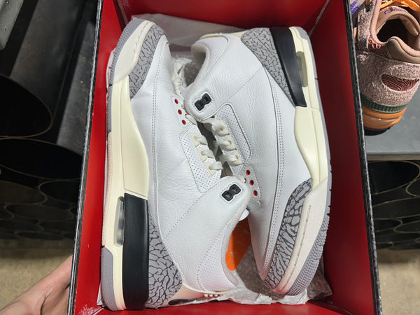 Air Jordan 3 Retro - White Cement Reimagined Size 11.5