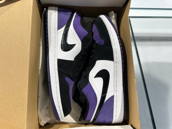 Air Jordan 1 Low - Court Purple Size 11