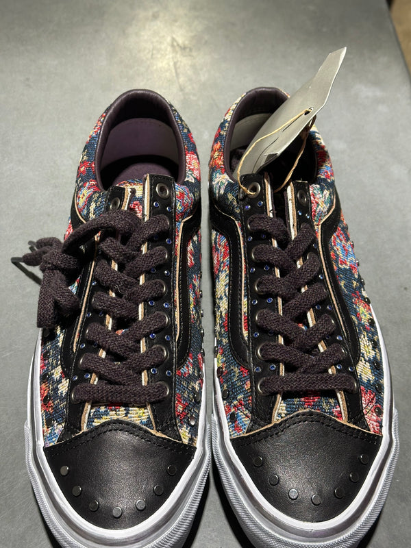 Vans OTW Old Skool 36 Vibram - Floral Rivets Black Size 10.5