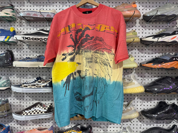 NEW Hellstar Rasta Tee - Red/Blue Size Large