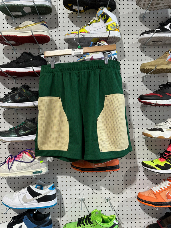 USED Eric Emanuel Double Knee - Green Size XL