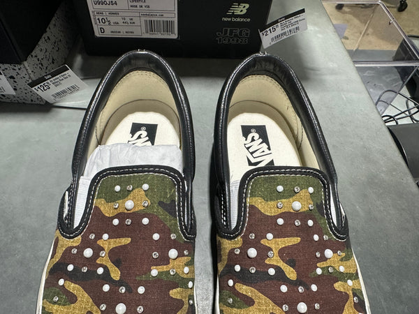Vans LX Classic Slip On 99 - Camo Size 10.5