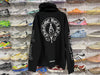NEW Chrome Hearts JJS Deadly Doll Zip Up Hoodie - Black Size XL