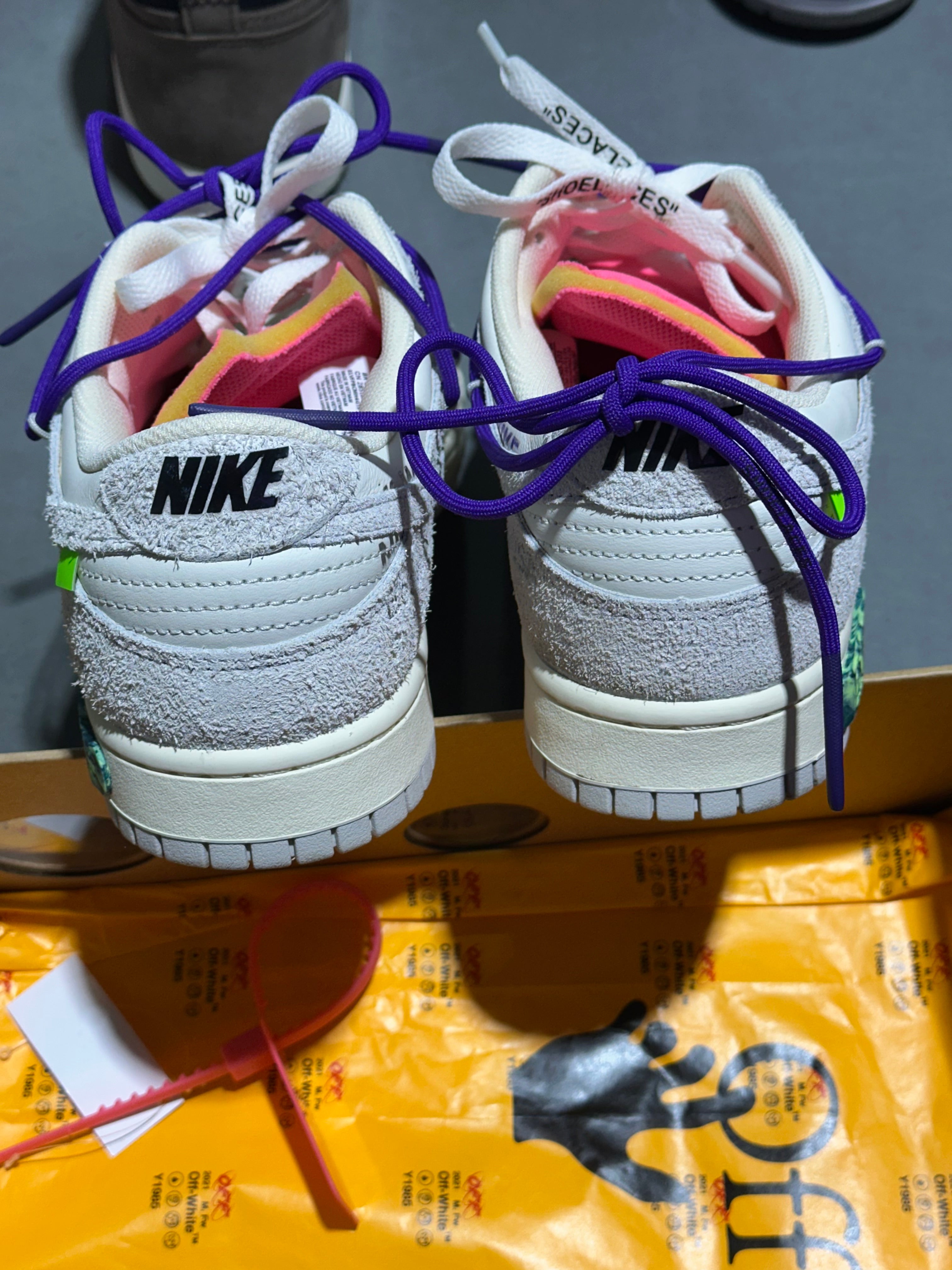 Nike Dunk Low - Off-White Lot 15 Size 10.5
