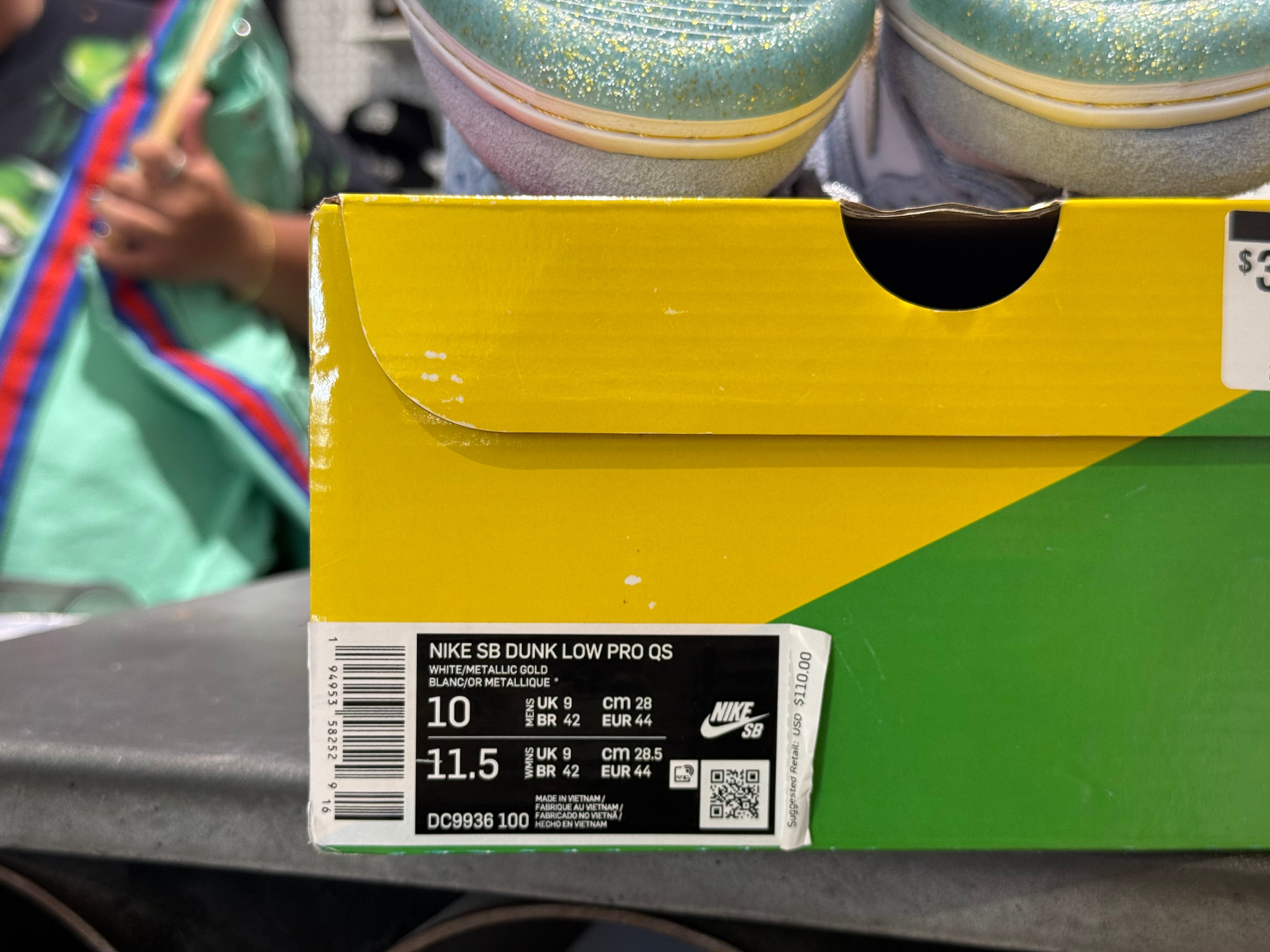 Nike SB Dunk Low Pro QS - Cliver Size 10