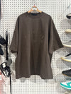 NEW FOG Essentials Tee - Brown Size Large