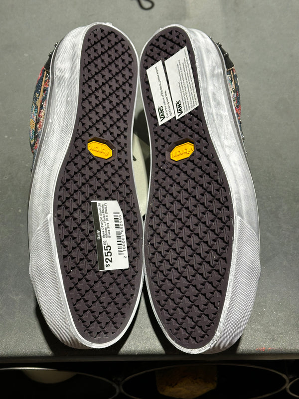 Vans OTW Old Skool 36 Vibram -Floral Rivets Black Size 10.5
