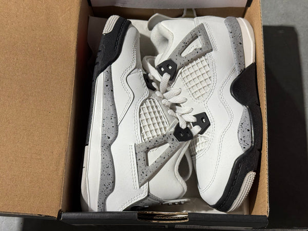 Air Jordan 4 Retro OG PS - White Cement