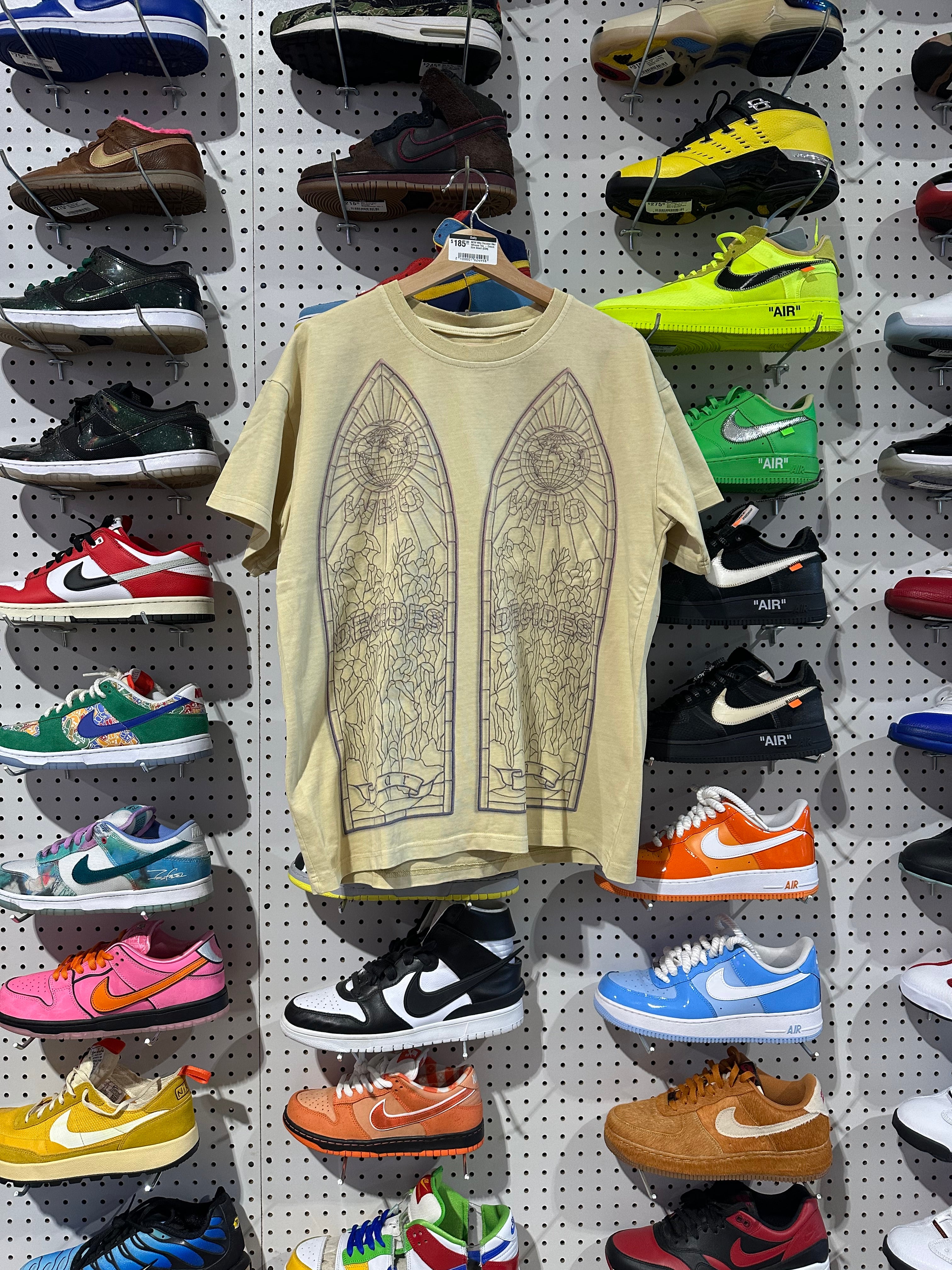 NEW Who Decides War Witness Tee - Cream Size Small